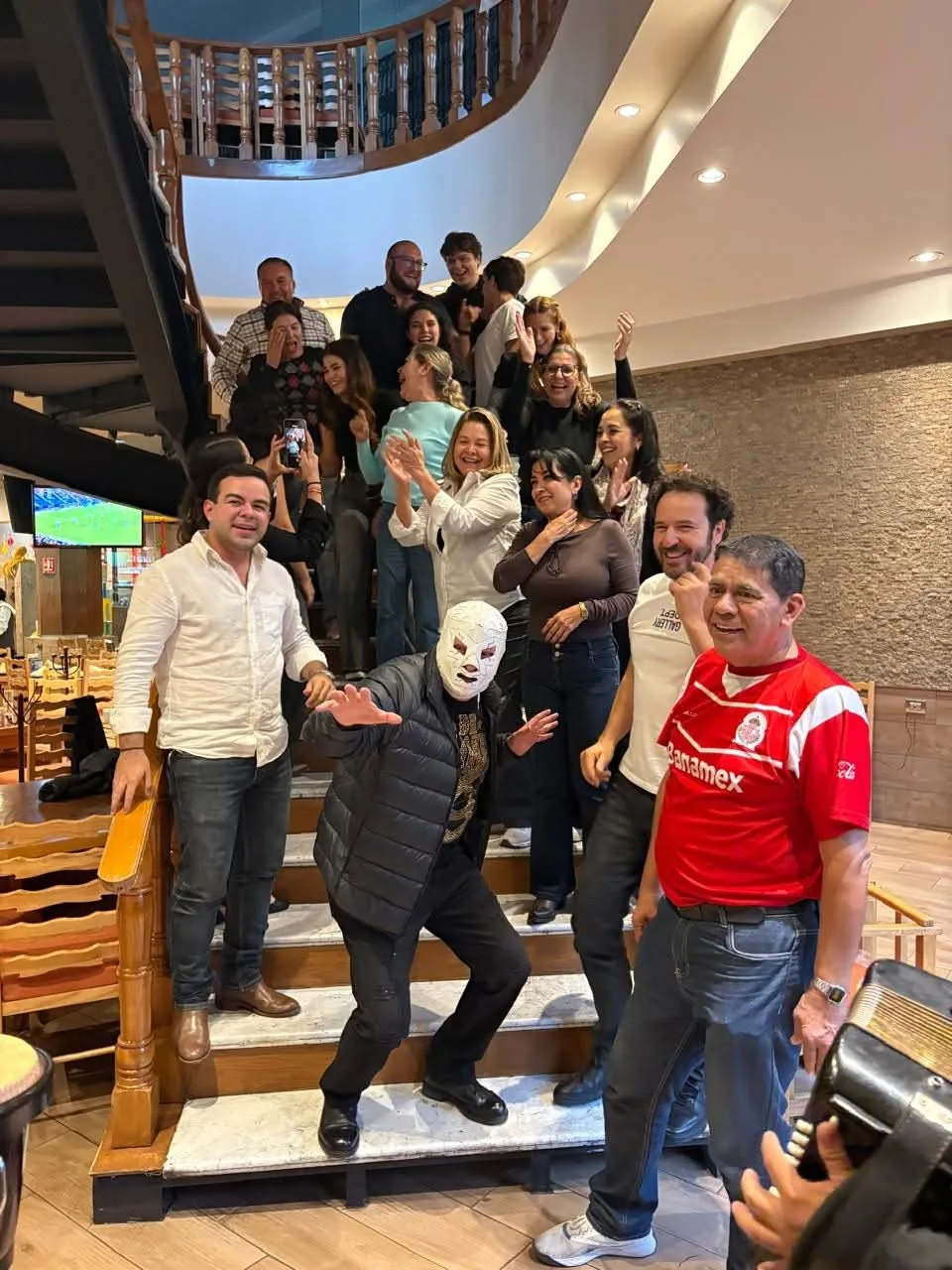 Grupo durante evento social